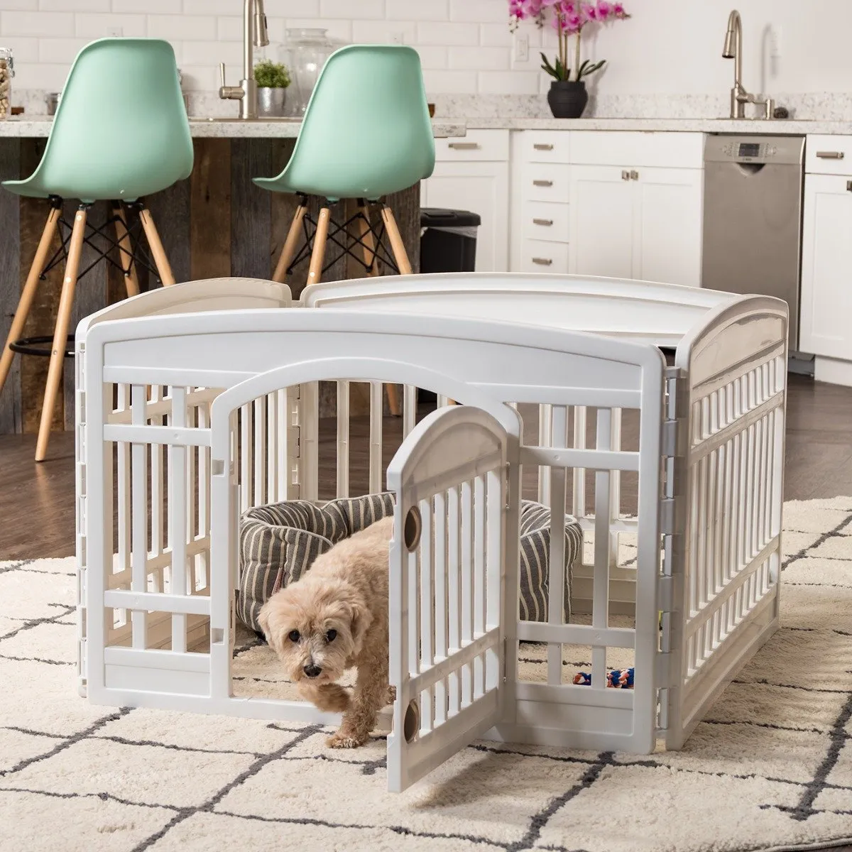 24-inch Pet Plastic Playpen