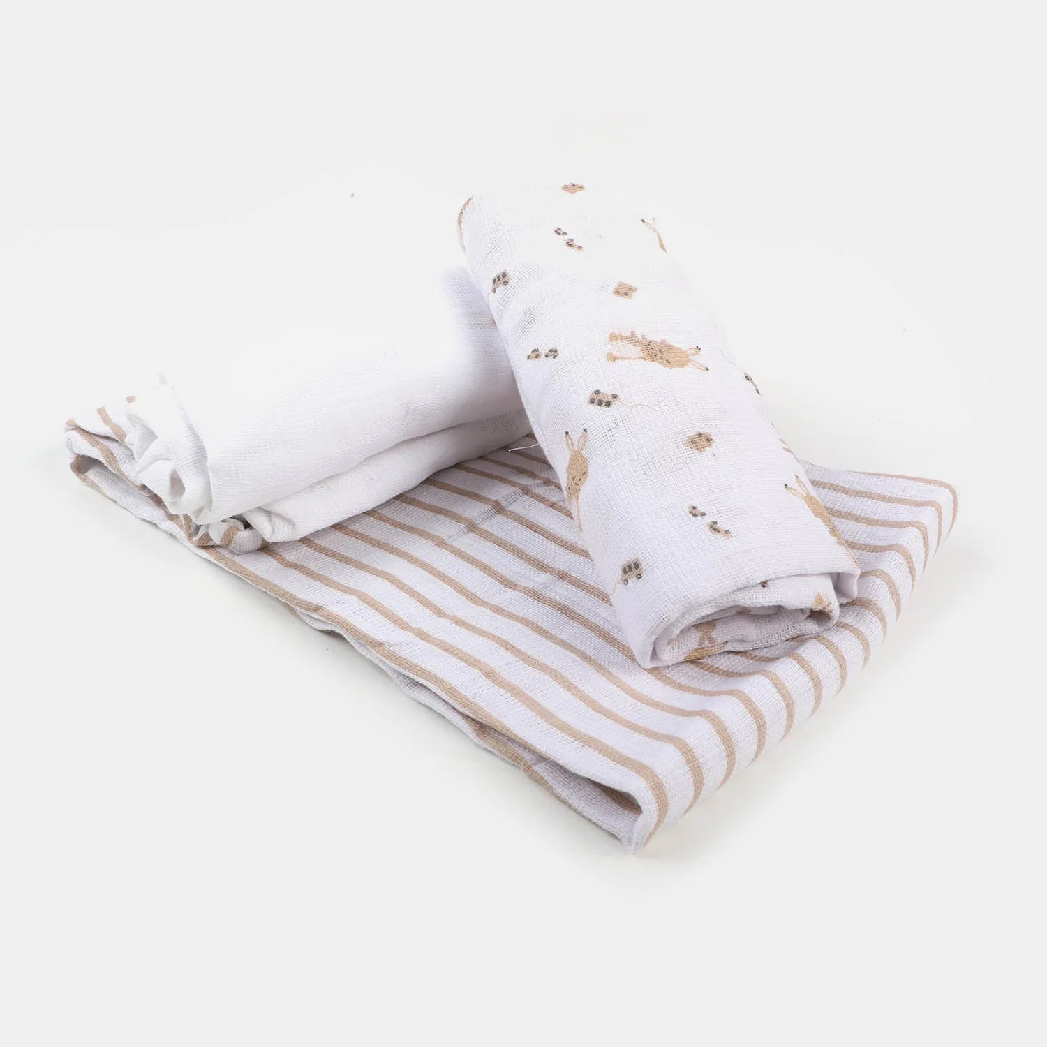 3PCS Muslin Cotton Wrapping Sheets Set