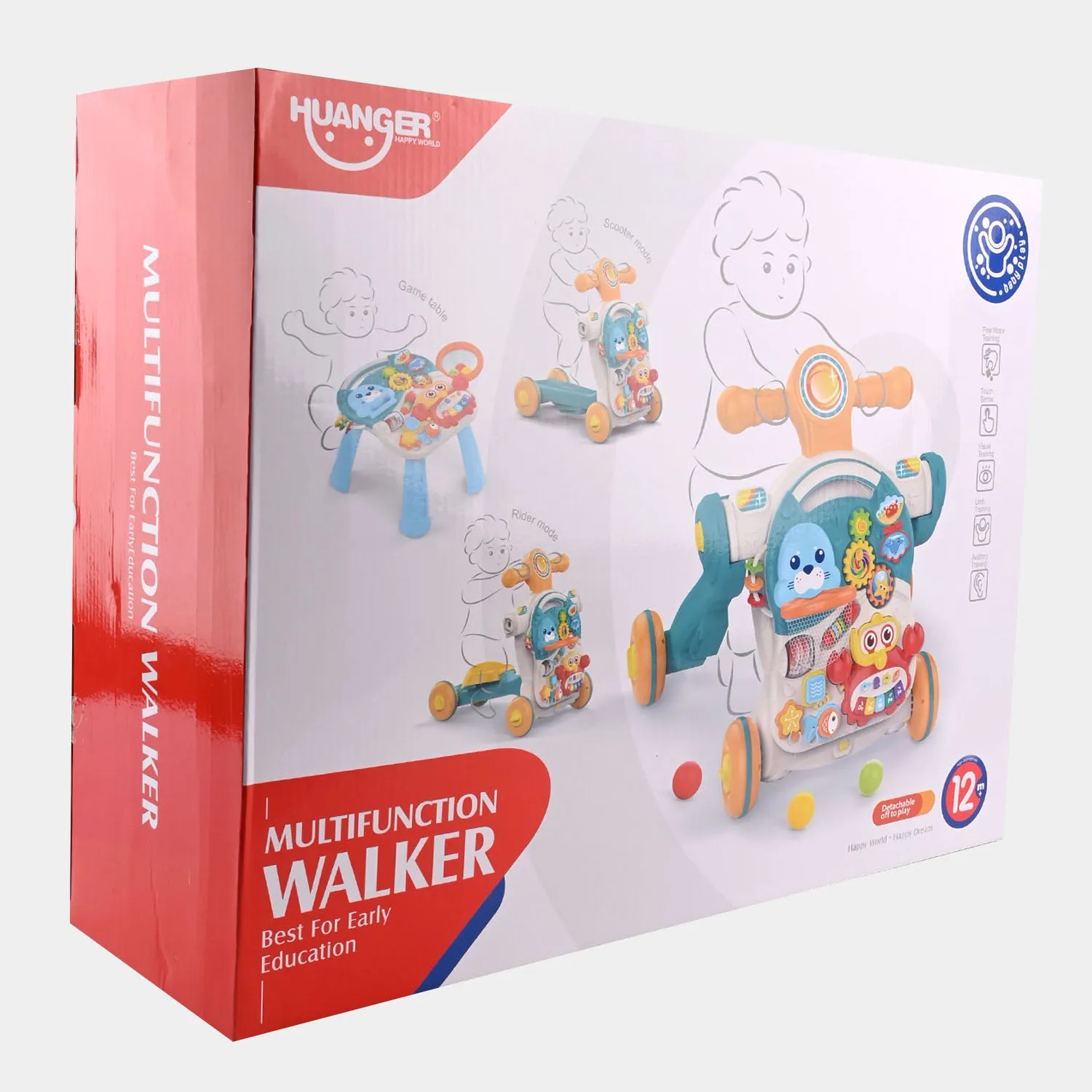 4 in 1 Baby Activity Walker