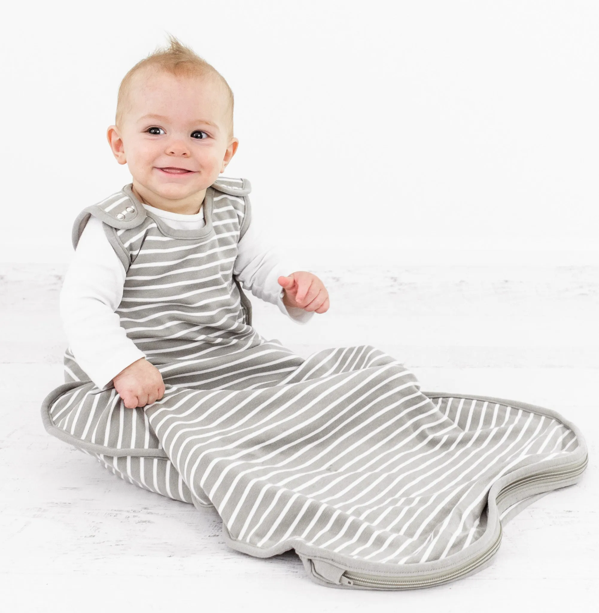 4 Season® Ultimate Baby Sleep Bag, Merino Wool & Organic Cotton, 2 Months - 2 Years, Earth