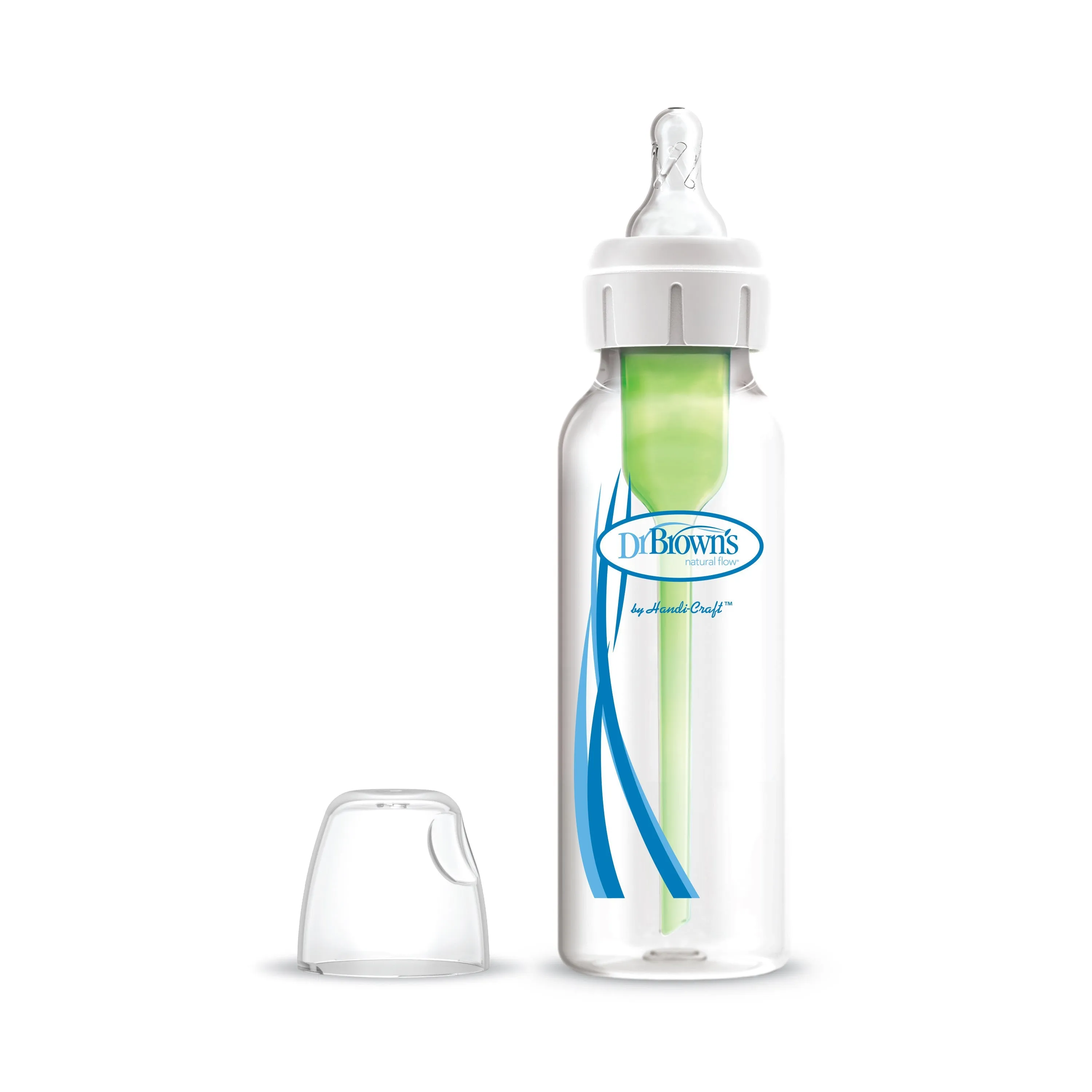 8 oz Plastic Anti-Colic Baby Bottle [1-Pack]