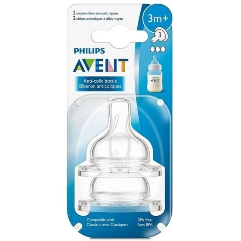 Anti-Colic Nipple (2 Pack)