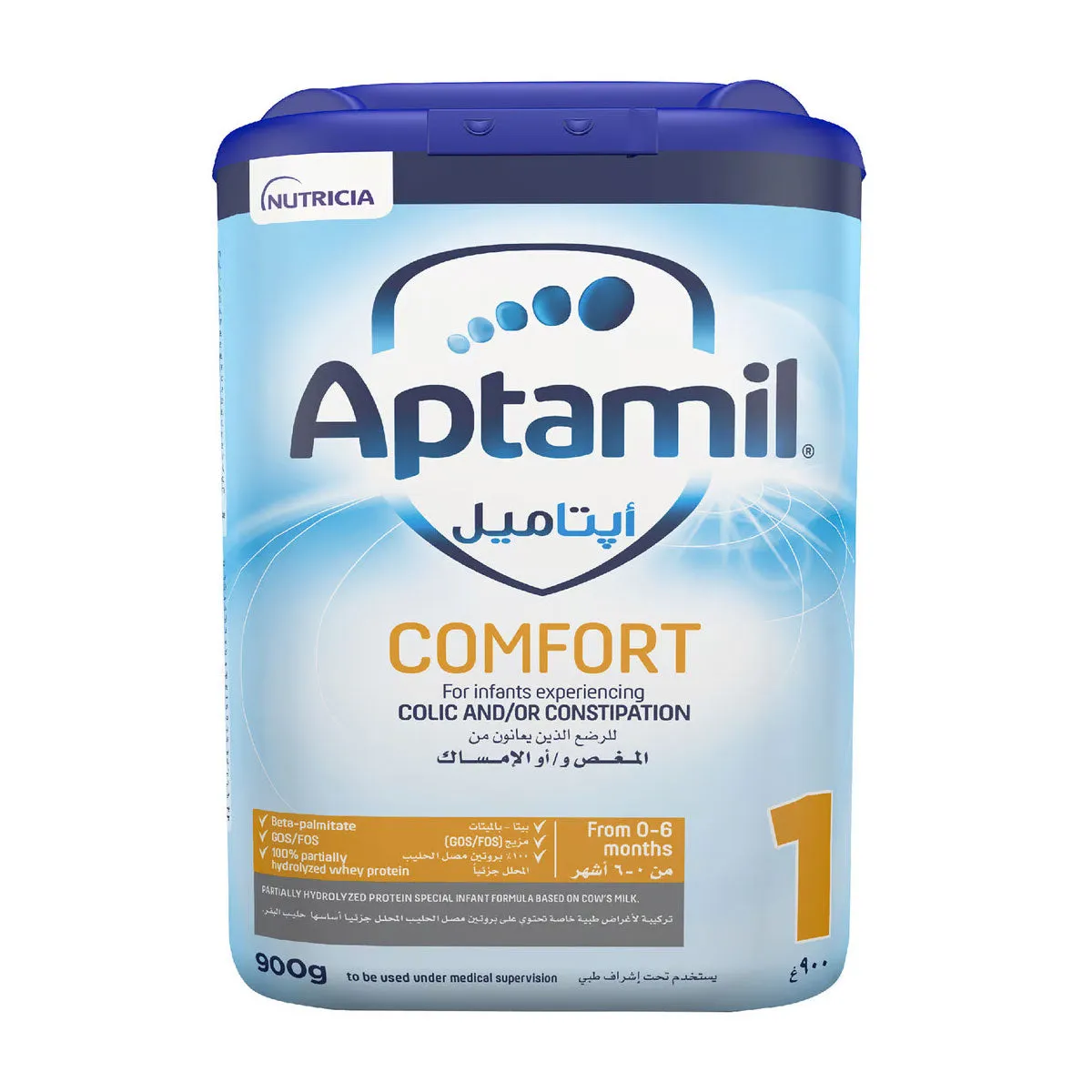 Aptamil Comfort Stage 1 Formula Milk Powder 900g