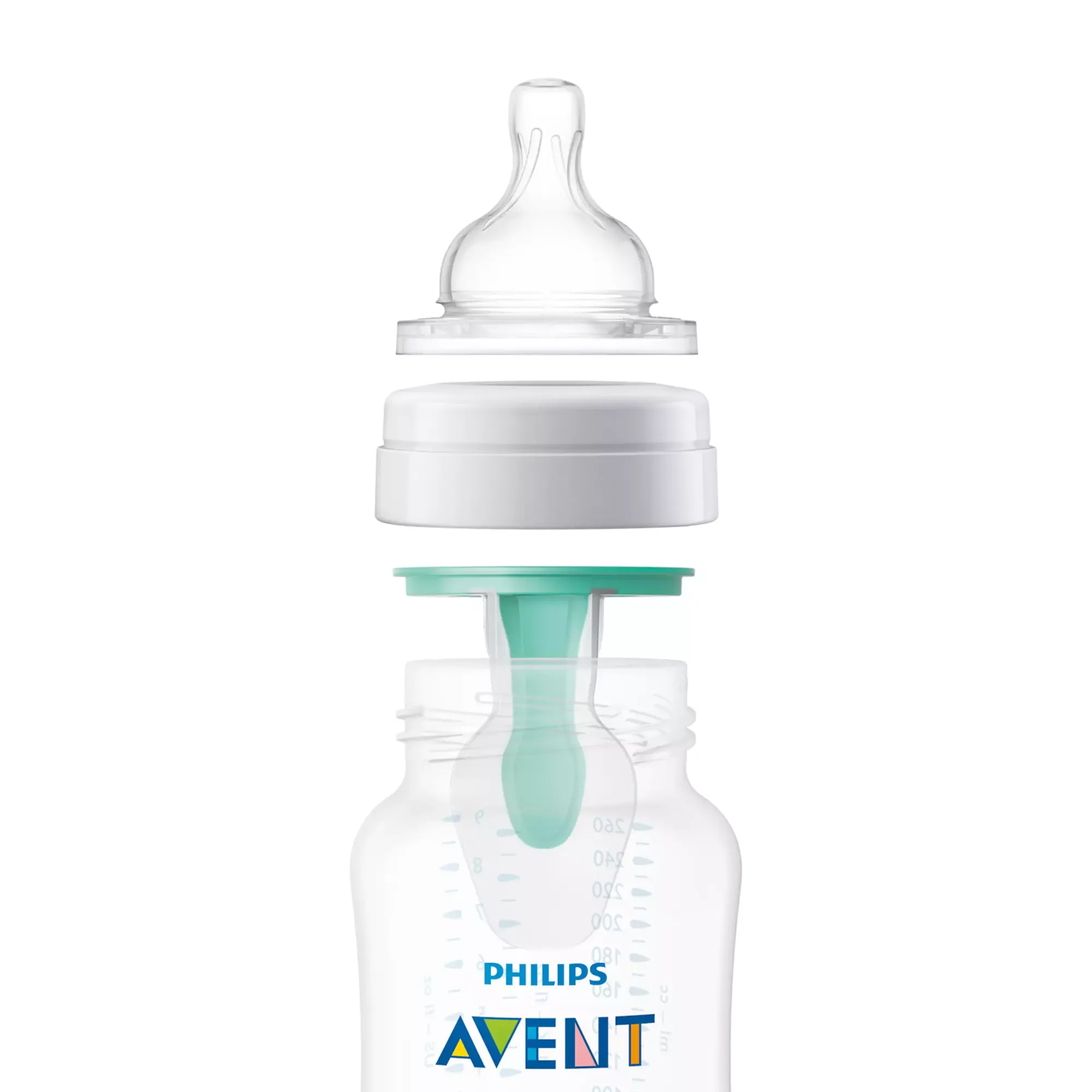 AVENT Anti-colic Baby Bottle with AirFree Vent - 9oz (3-Pack)