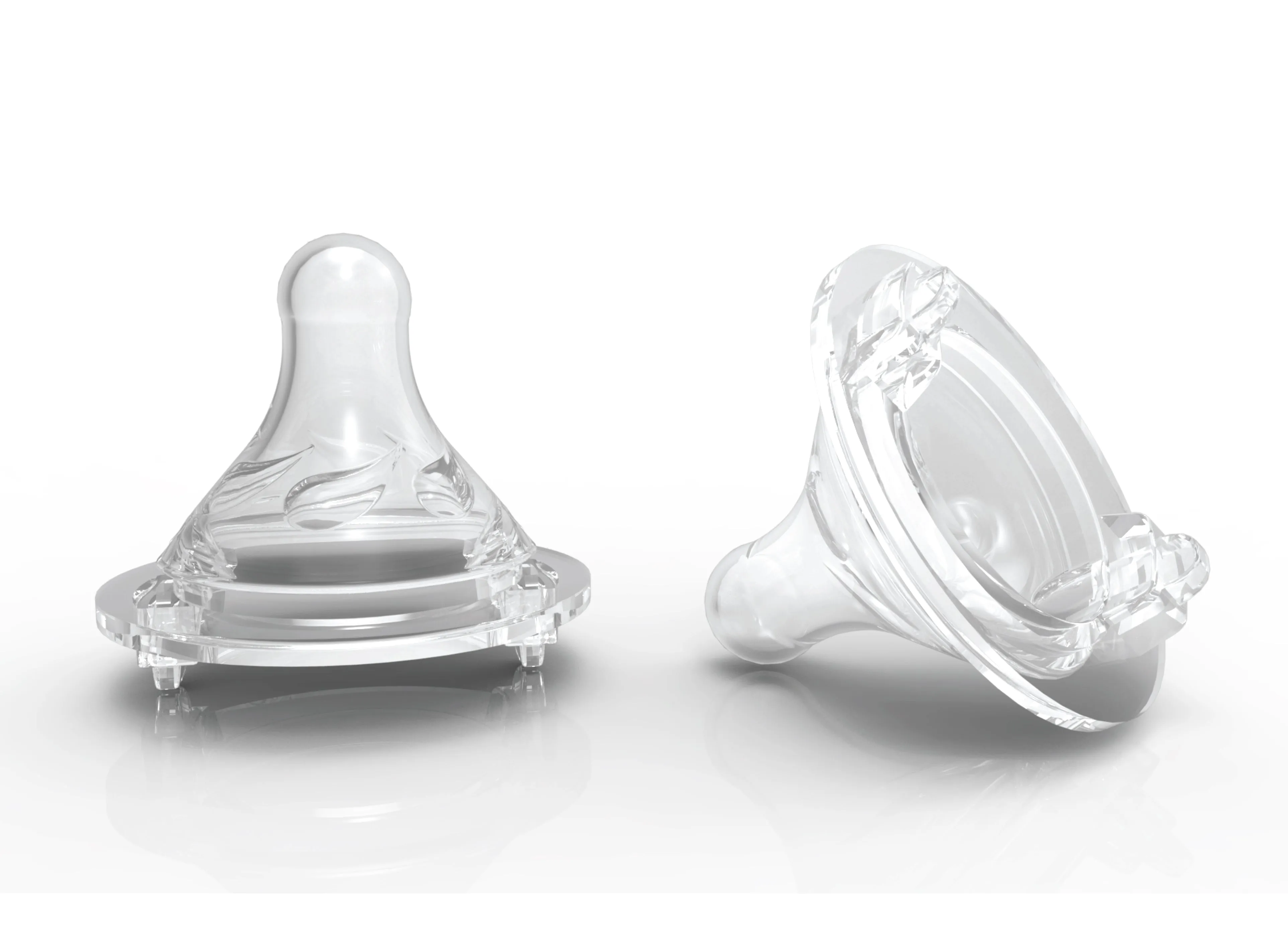 Avima Baby Bottles — 12 oz. Wide Neck, Fast Flow (Set of 6)