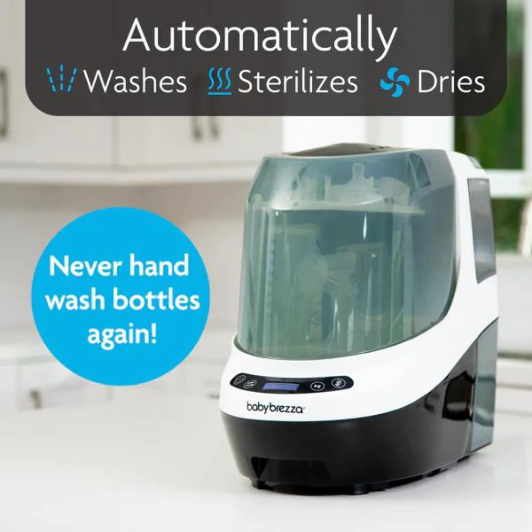 Baby Brezza Bottle Washer Pro - All In One Washer, Sterilizer, Dryer