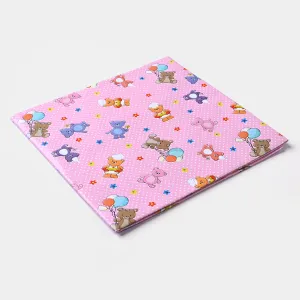 BABY CHANGING SHEET-PINK