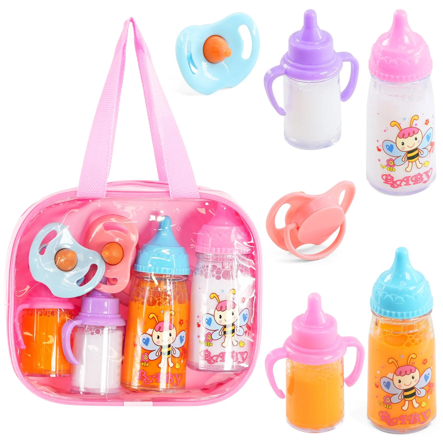 BiBi Doll 7-in-1 Baby Doll Accessories Set