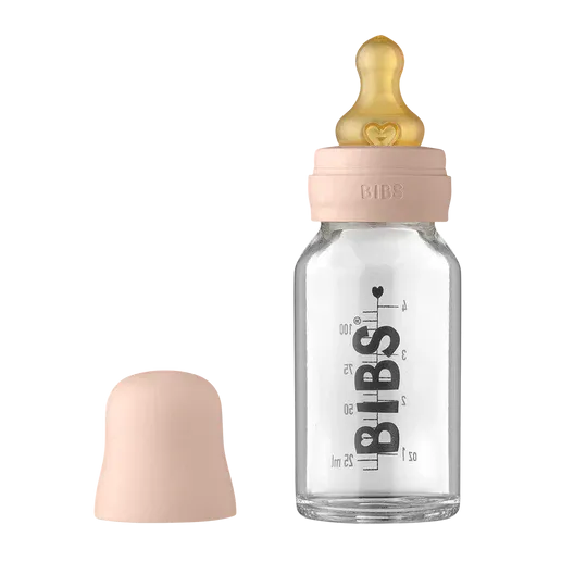 BIBS Baby Glass Bottle Complete Set 110ml