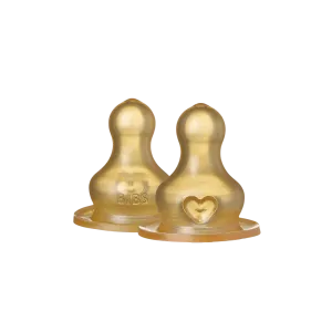 BIBS Bottle Nipple 2 Pack - Slow Flow