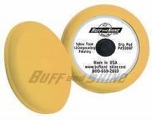 Buff and Shine 9" Foam Grip Pad w/ Center Tee