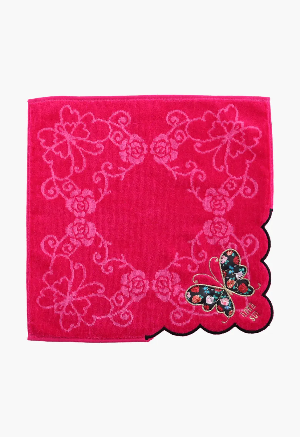 Butterfly Embroidery Washcloth