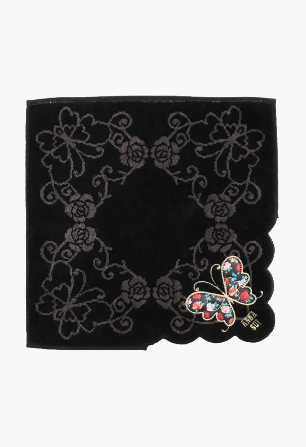 Butterfly Embroidery Washcloth