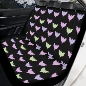 Car Accessories | Car Seat Covers for Back | Fitted Sweat Protector | Vehicle Interiors/Upholstery - Halloween Bats