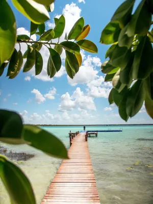 Discover Bacalar’s Paradise: Pontoon Ride, Cenotes & Pirate Canal Adventure