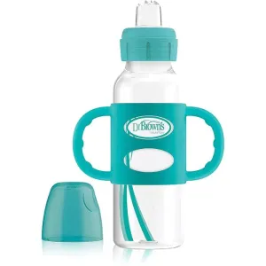 Dr. Brown's Easy Grip Sippy Bottle - Soft Silicone Sippy Spout