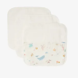 Elegant Baby Organic Muslin Washcloth 3PC