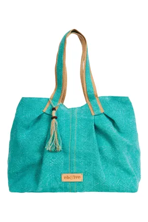 Halcyon Beach Bag - Aqua