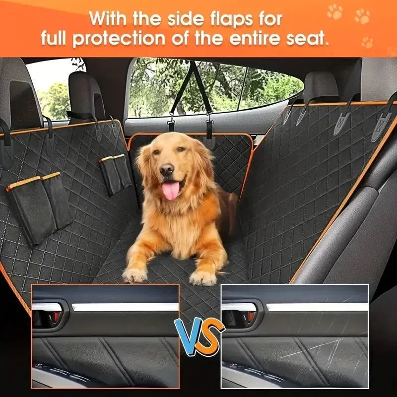 Ideal Car Seat Cover – Waterproof, Scratch-Resistant Dog Hammock for Cars