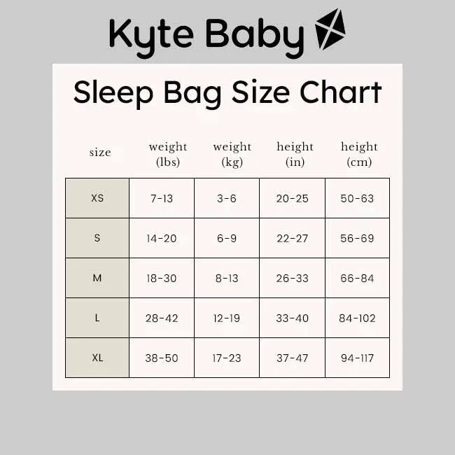 Kyte Baby 2.5 Tog Sleep Bag in Evergreen