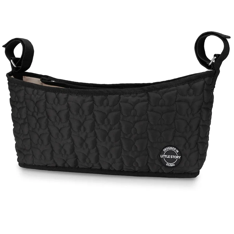 Little Story Premium Stroller Bag Quilted (Black)