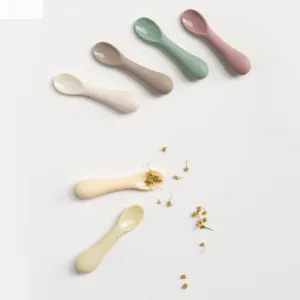 MODU'I Bluemama Silicone Baby Spoon