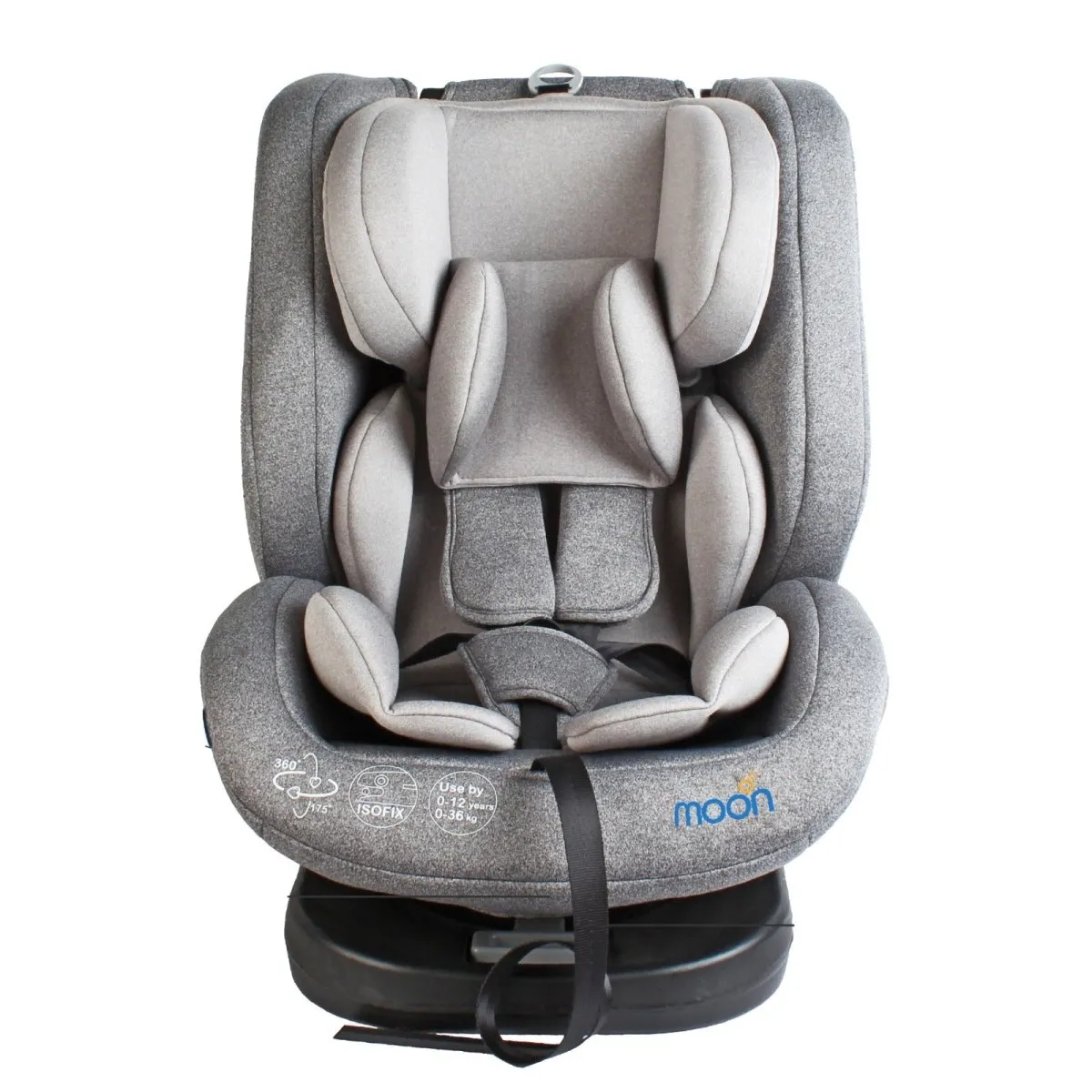 Moon Rover Car Seat Grey Birth to 12 Years