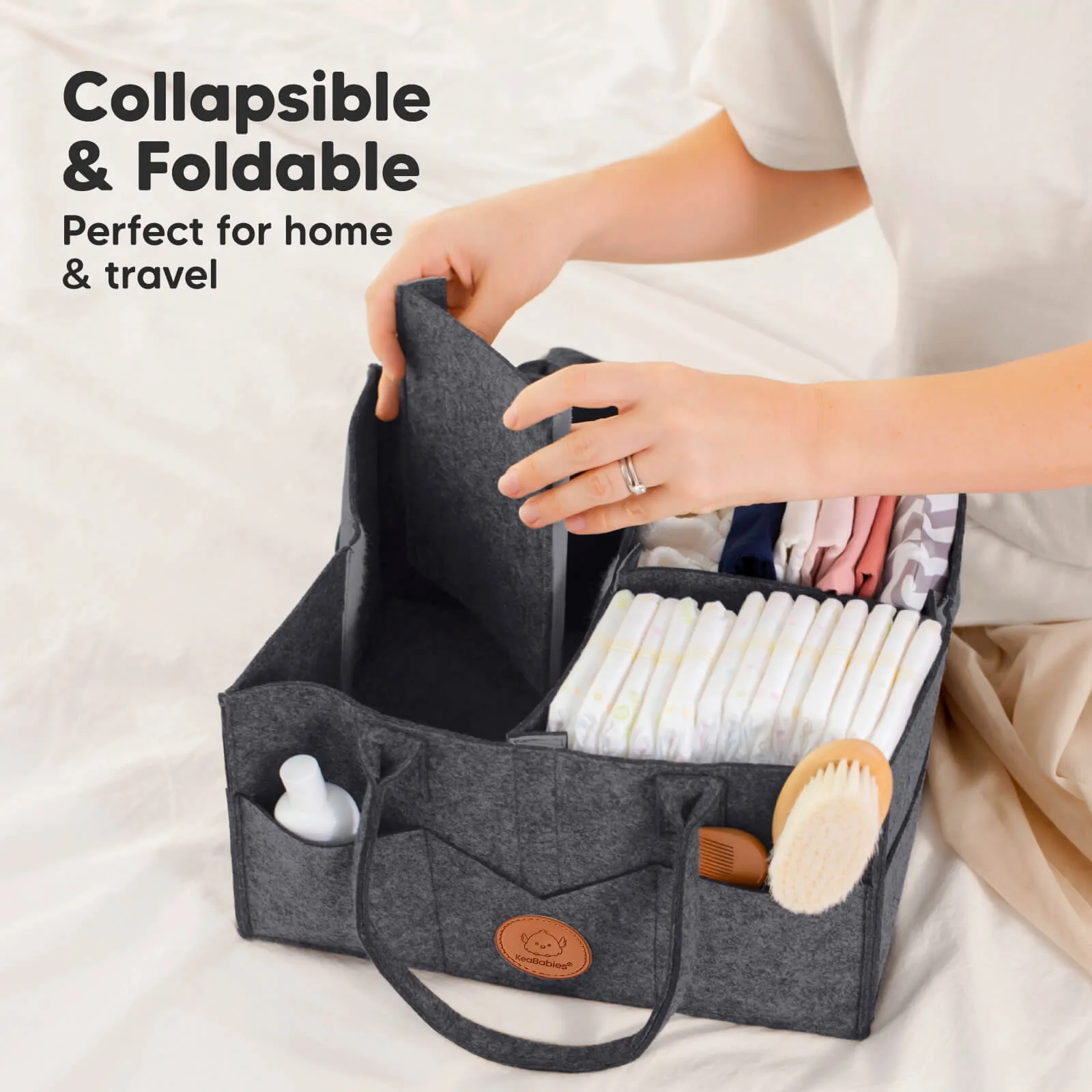 Original 2.0 Diaper Caddy (Mystic Gray)