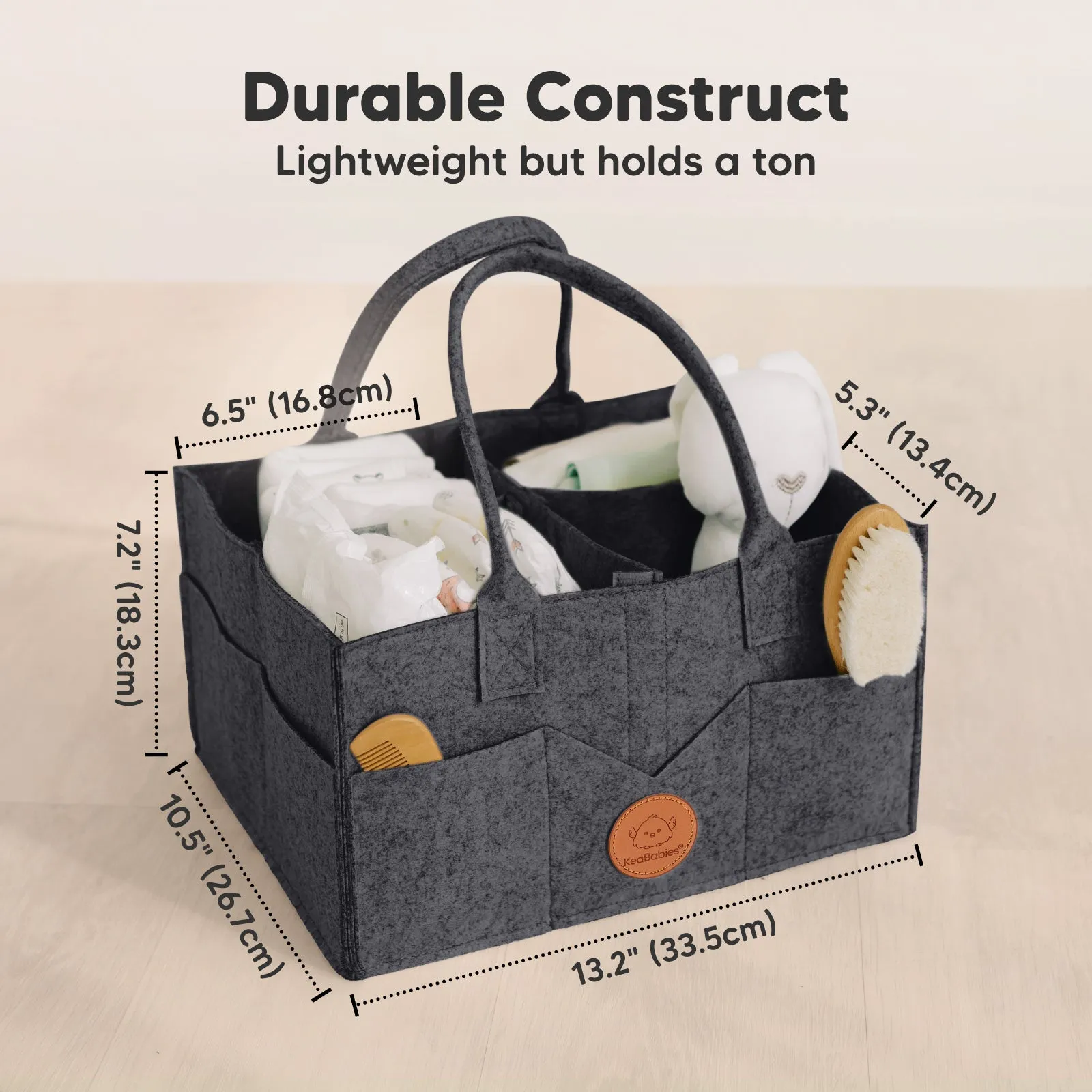 Original 2.0 Diaper Caddy (Mystic Gray)