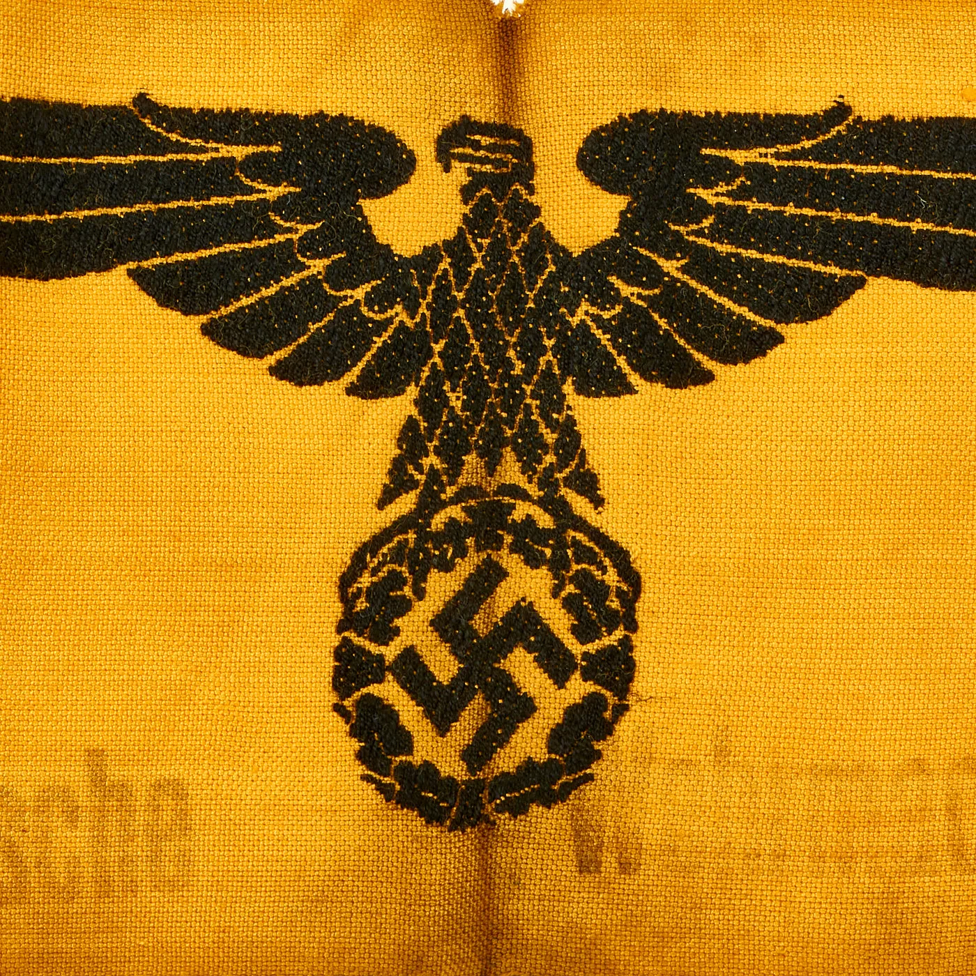 Original German WWII Embroidered Depot Stamped Deutsche Wehrmacht Armband - Civilian In Service To The German Army