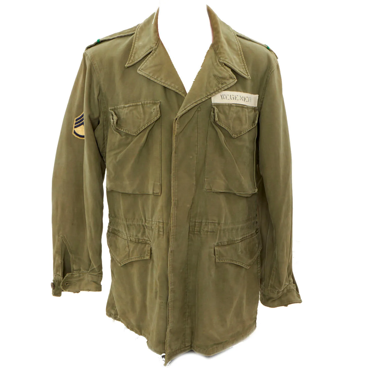 Original U.S. WWII - Vietnam War Era US Army Airborne Uniform Lot of 3 Jackets - 82nd Airborne, 11th Airborne, 187th Airborne Divisions