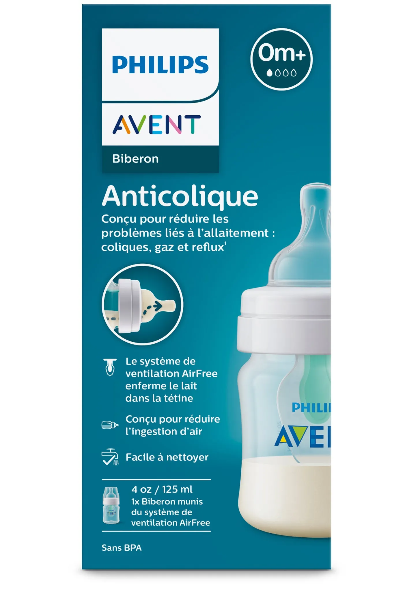 Philips Avent - Anti-colic Bottle AirFree Vent