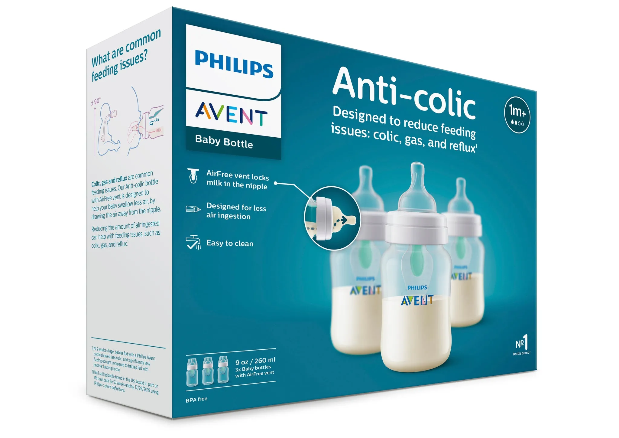 Philips Avent - Anti-colic Bottle AirFree Vent