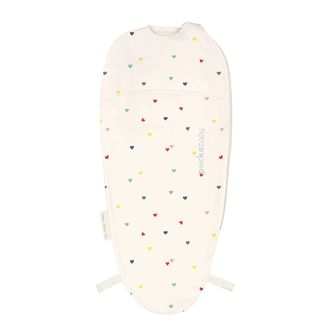 Puckababy Swaters sleeping bag Piep - 0/3M - Cotton | Hearts Confetti