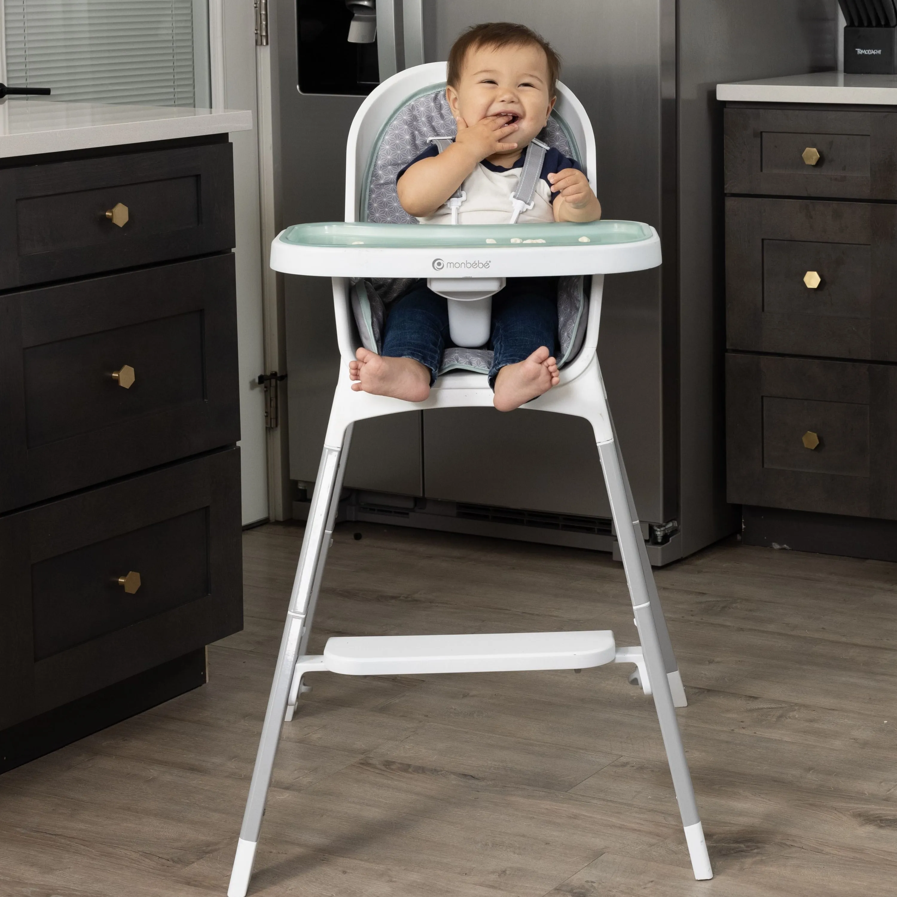 Reclining Highchair for Toddlers with 8 Modes of Use