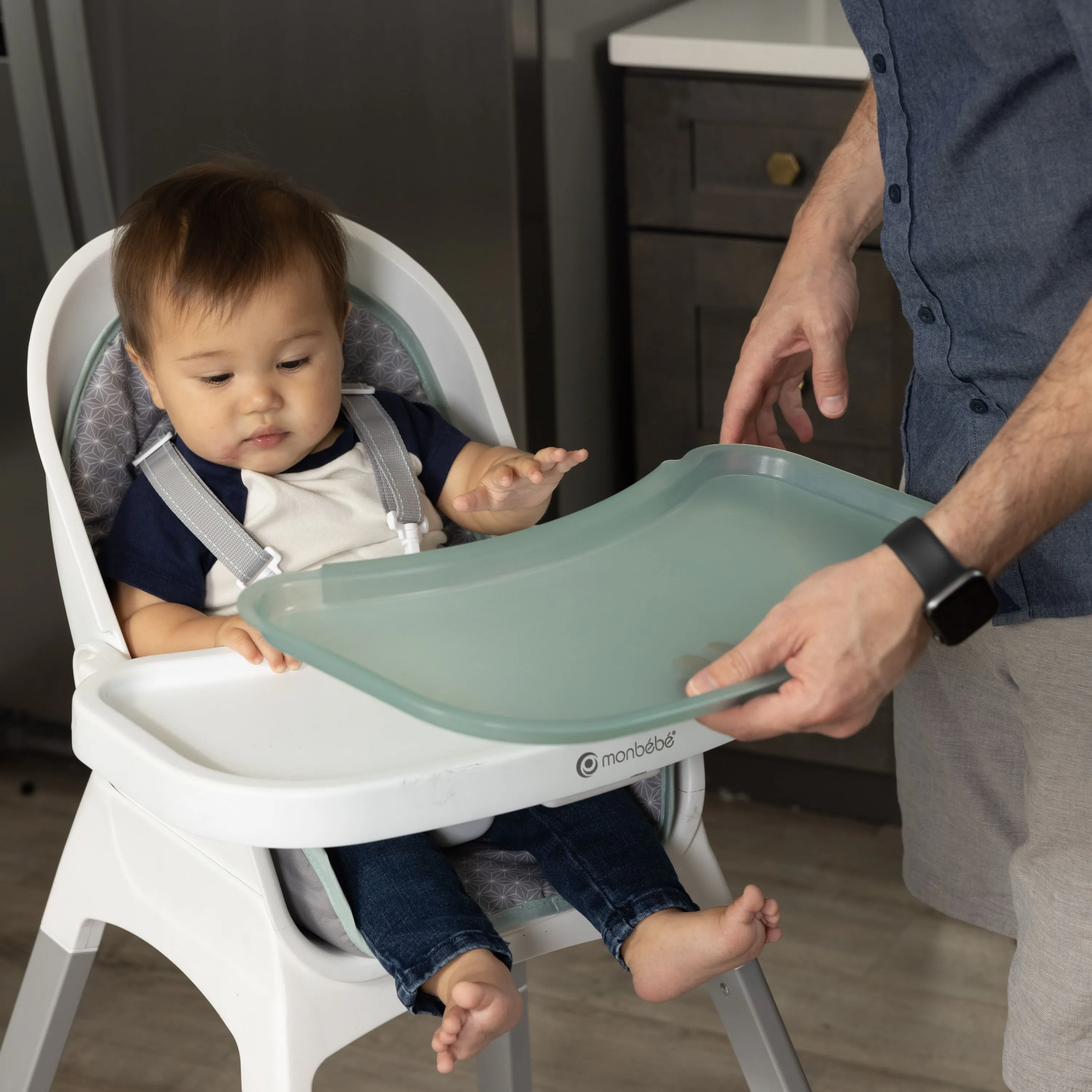 Reclining Highchair for Toddlers with 8 Modes of Use