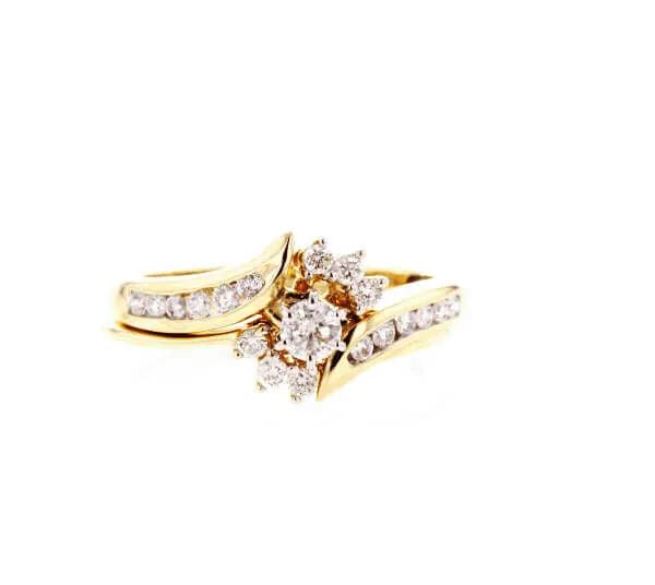 Round Ready for Love Diamond Bridal Set - 1/2 ct