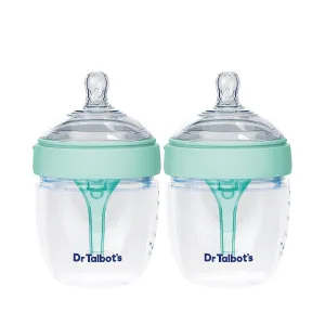 Squeezy Silicone Anti-Colic Bottle (2 Pack) - 5 oz