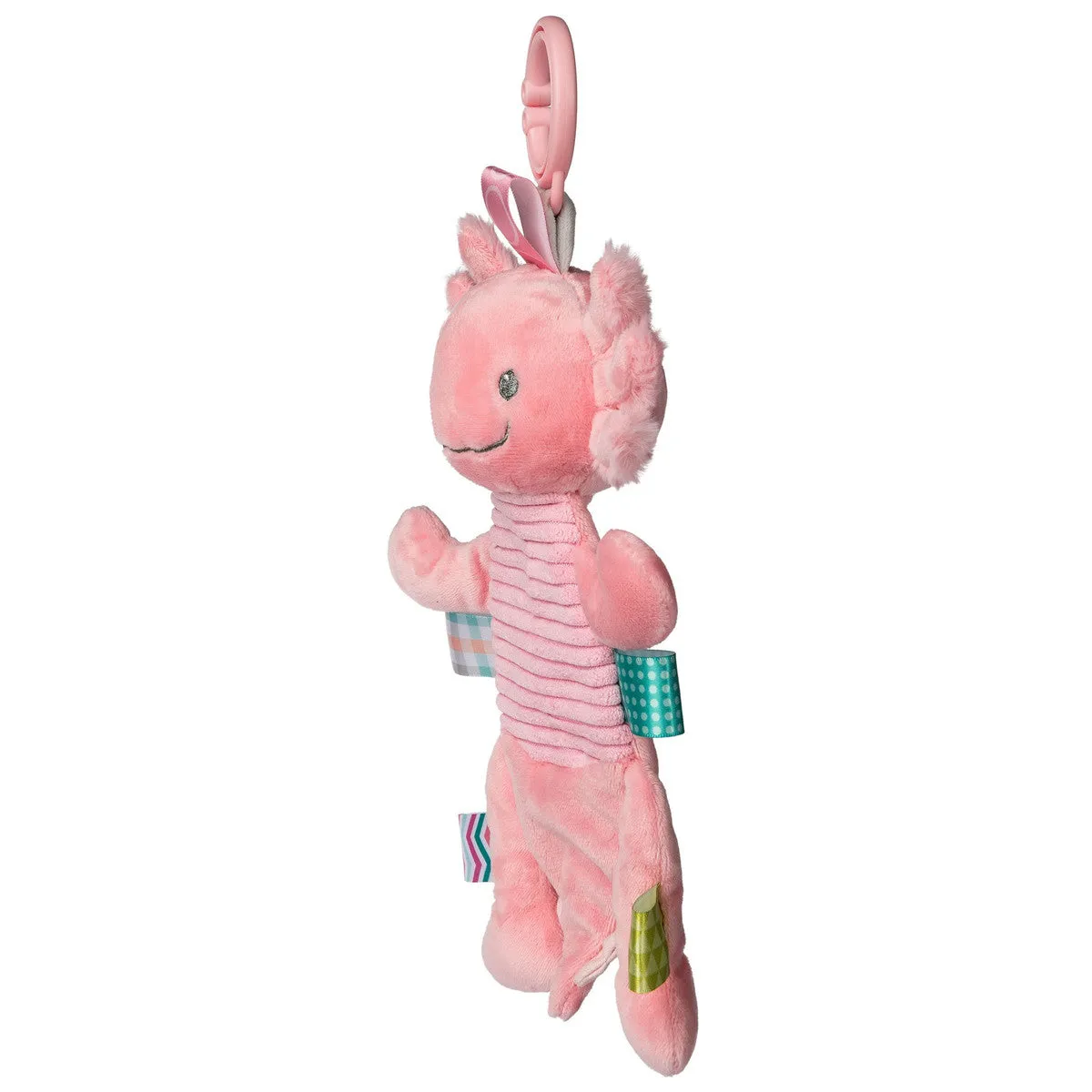 Taggies Lizzy Axolotl Crinkie - Pink