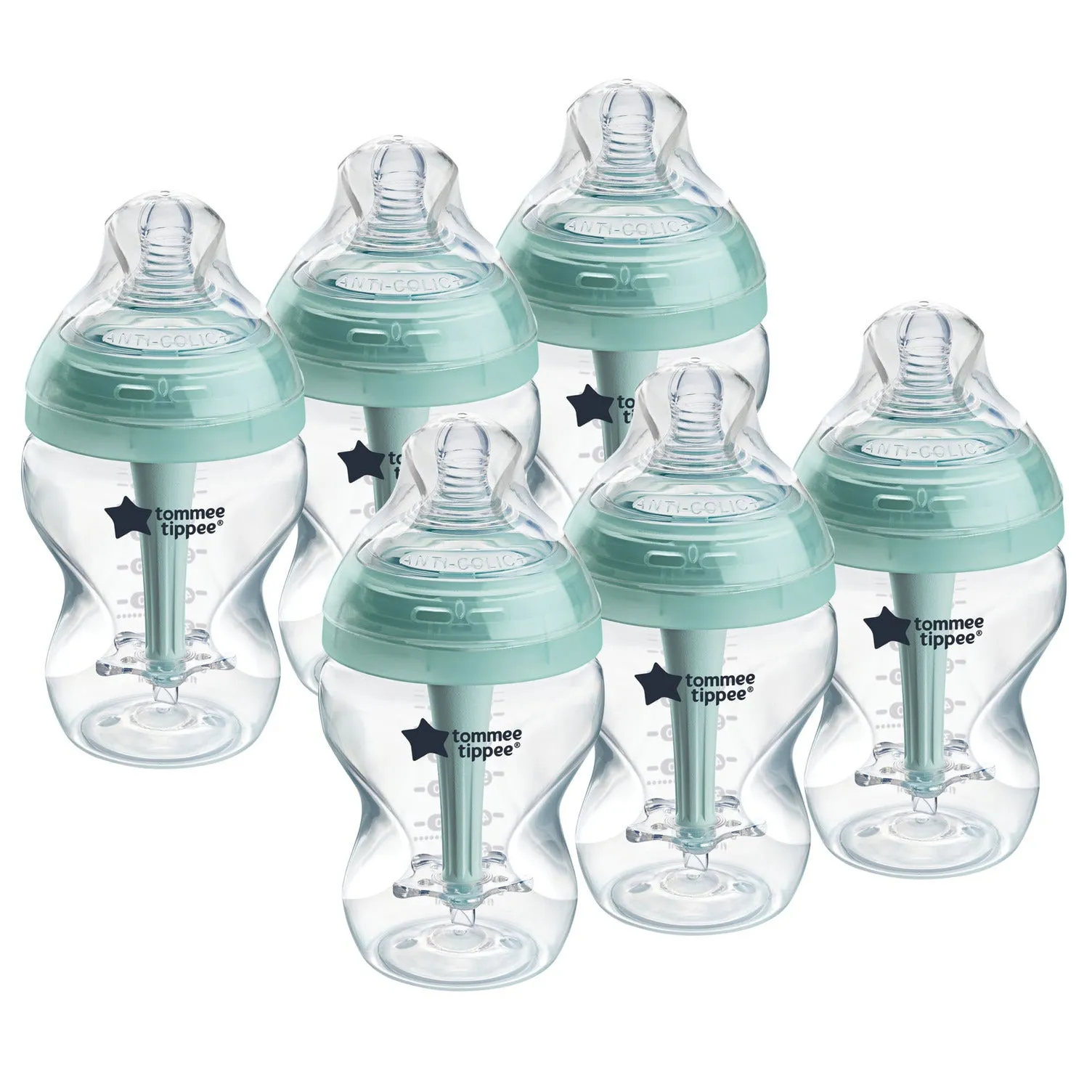 Tommee Tippee Advanced Anti Colic 6X 260ml bottles