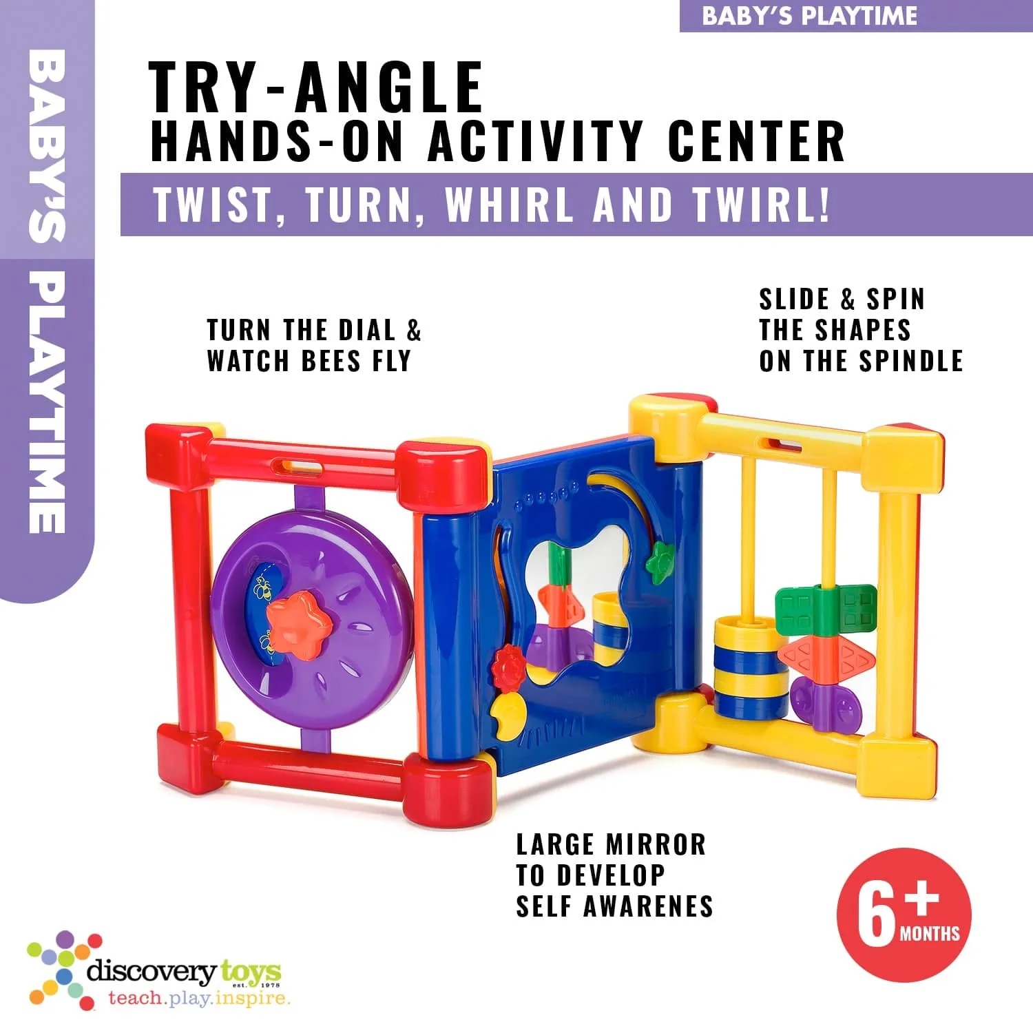 TRY-ANGLE Foldable Activity Center